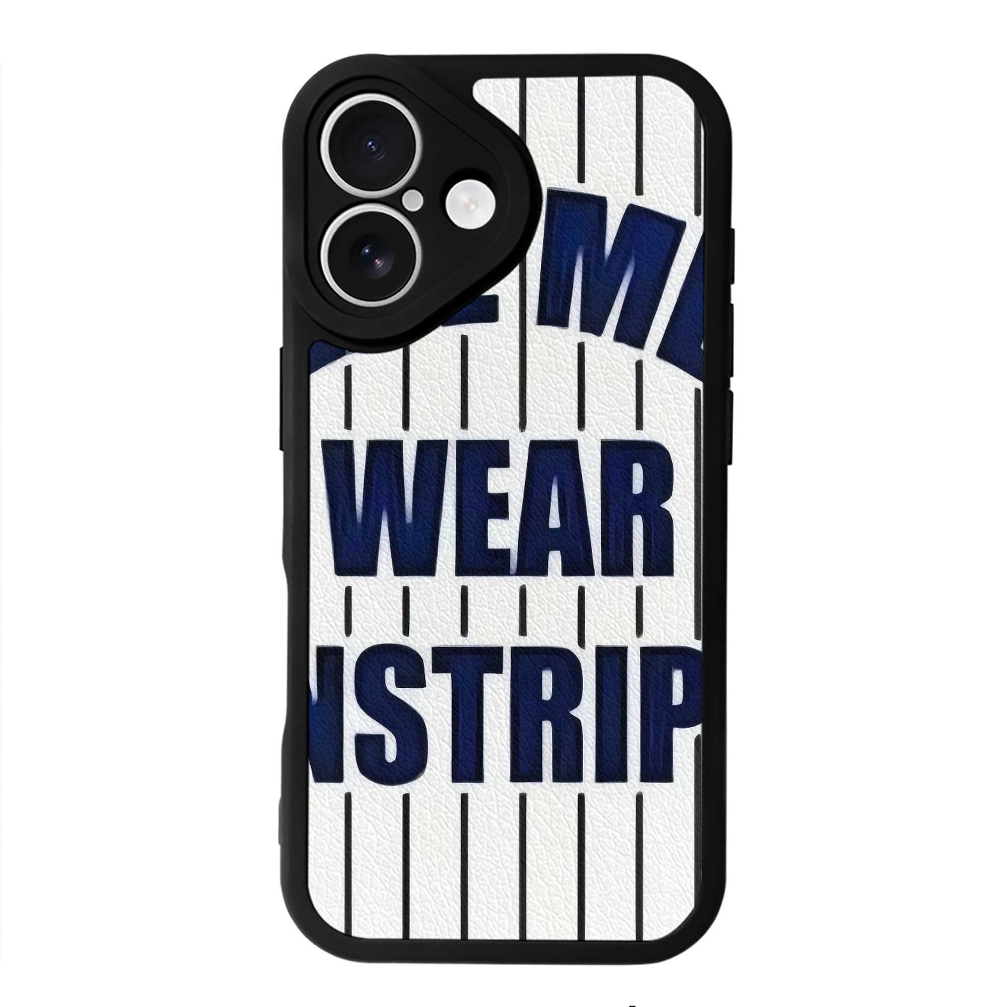 New York Yankees 262 IPhone 16 Silicone Leather Case – UV Print, Lambskin Texture – Perfect Fit, Wireless Charging Compatible, Scratch Resistant, Precise Cutouts – Stylish Protection For IPhone 16